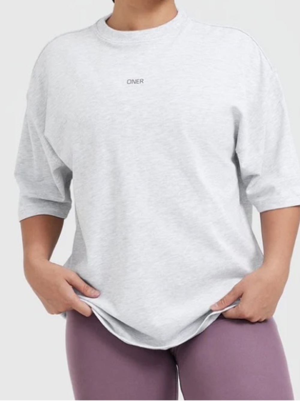 ONER Active oversized gym tee size small